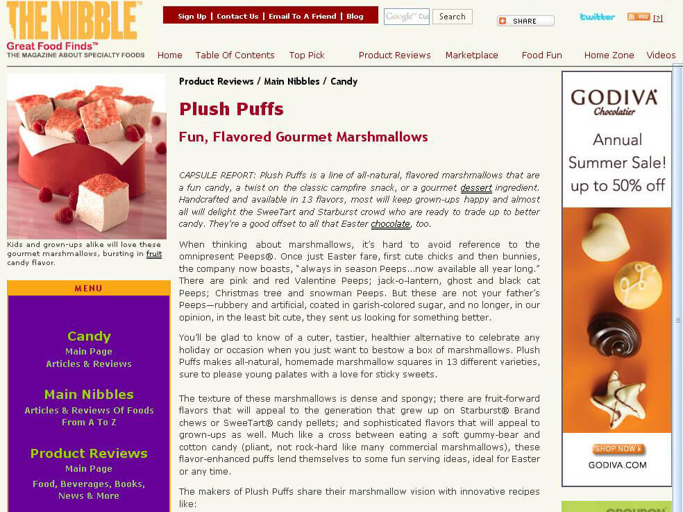 Case Study: Plush Puffs Gourmet Marshmallows
