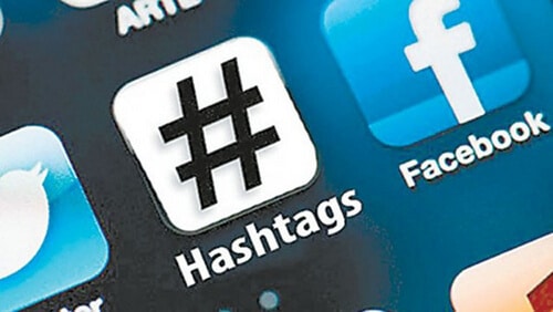 How are you hashtagging?