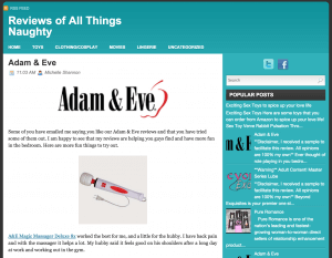 This is a screenshot of the Review Of All Things article.