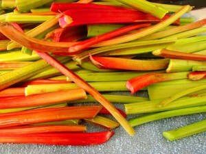 What does rhubarb have in common with PR?