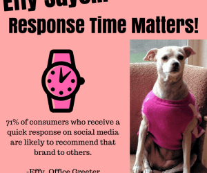 Effy Says…Response Time Matters!