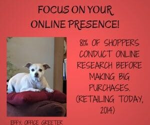 Effy Says…Focus on Your Online Presence!