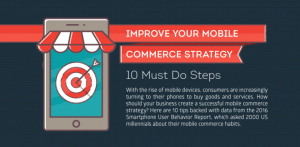 [Infographic] 10 Must Do Steps to Improve Your Mobile Commerce Strategy
