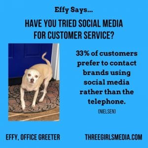 Effy Says…Have You Tried Social Media for Customer Service?