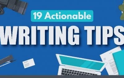 Infographic: 19 Actionable Writing Tips