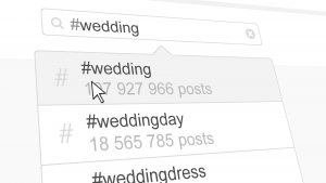 Popular Hashtags appearing in the instagram browser