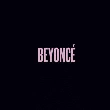 Beyoncé album cover.