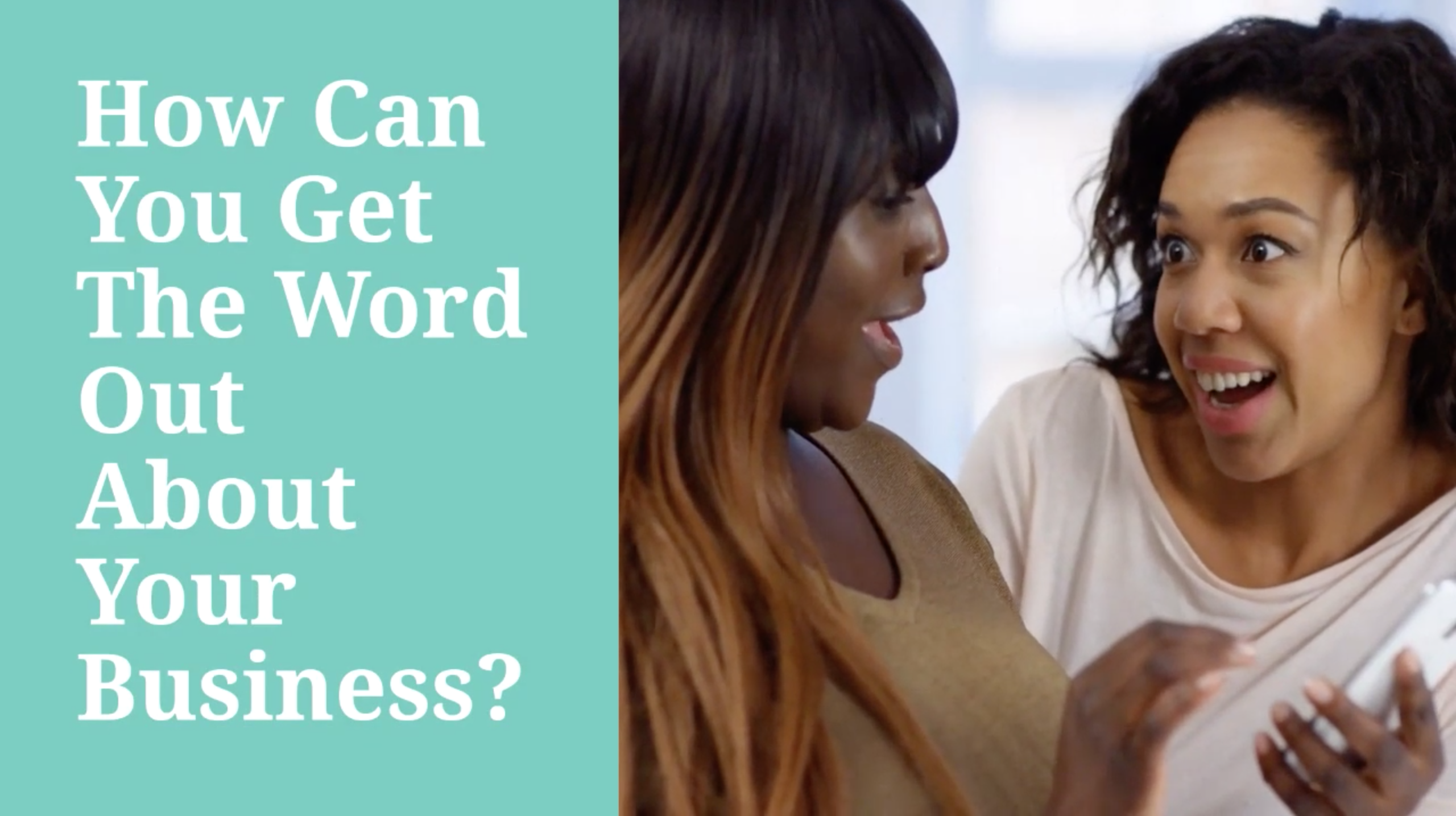 Video: How To Get The Word Out About Your Business With Custom Marketing!
