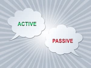 Use active voice in marketing copy.