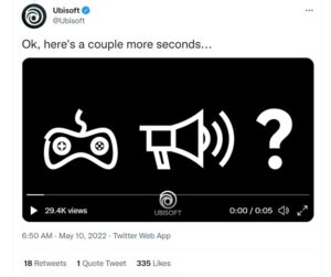 Ubisoft social media content