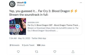 Ubisoft social media content