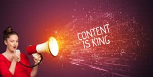 Content is king for SEO