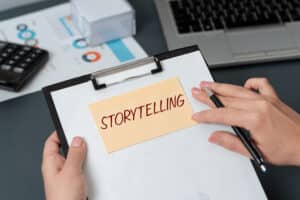 Narrative writing in content marketing
