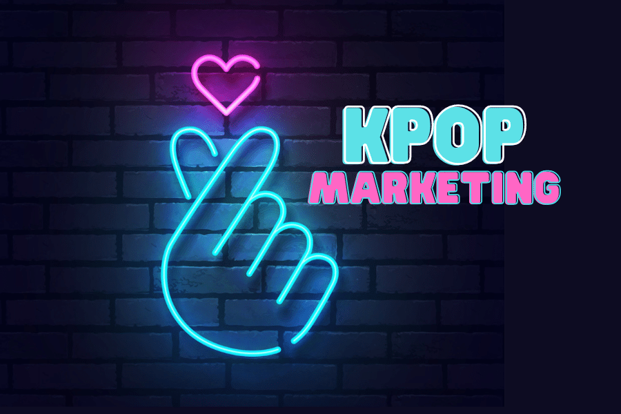 K Pop Marketing in Neon Light