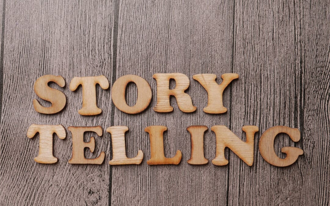 Storytelling graphic for marketing