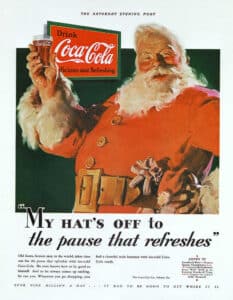 strong brand coca-cola Christmas